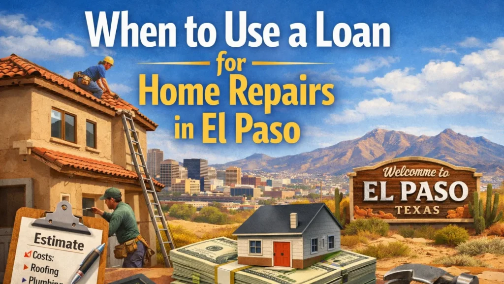 When to Use a Loan for Home Repairs in El Paso