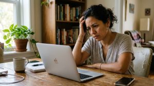 Person applying online with loan companies in El Paso TX and receiving automated loan denial
