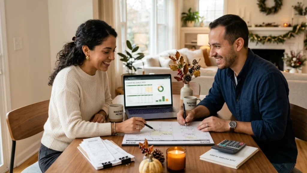 Family using personal loans in El Paso for end-of-year financial planning